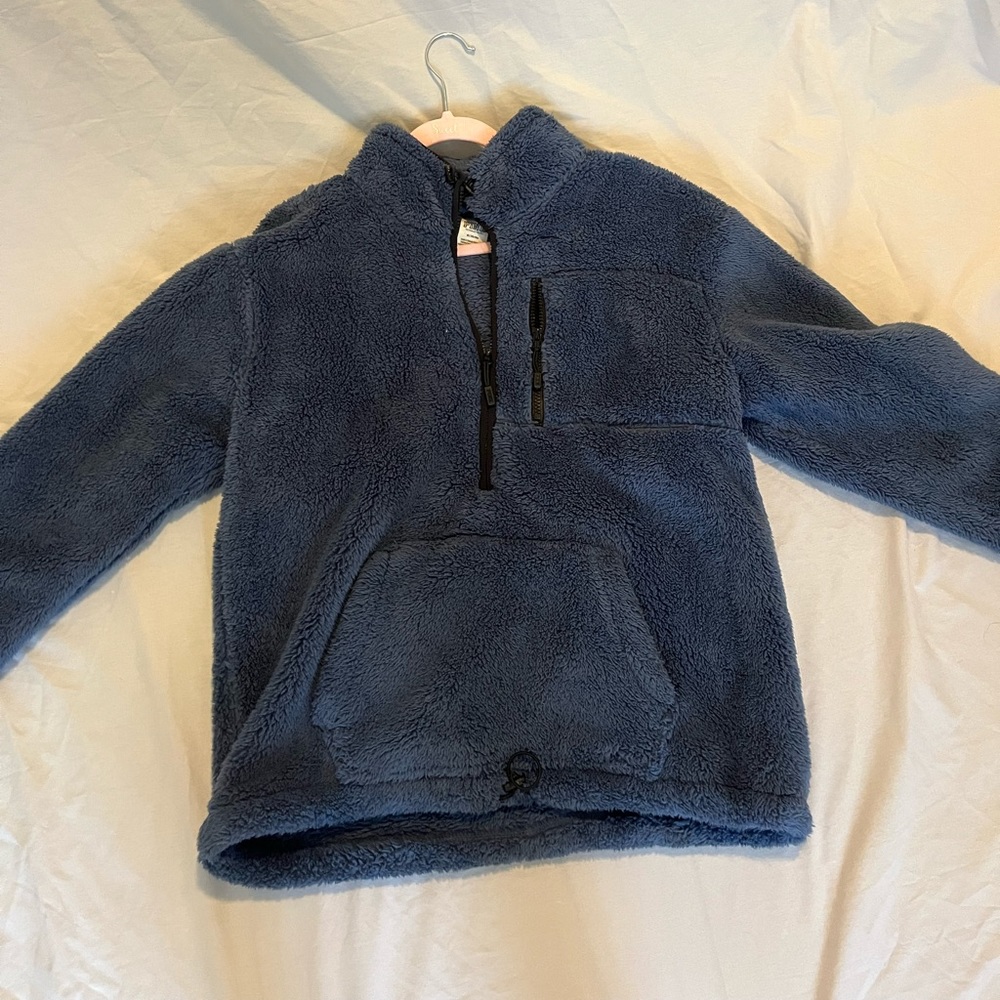 Pink Sherpa Quarter Zip